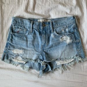 hollister jean shorts
